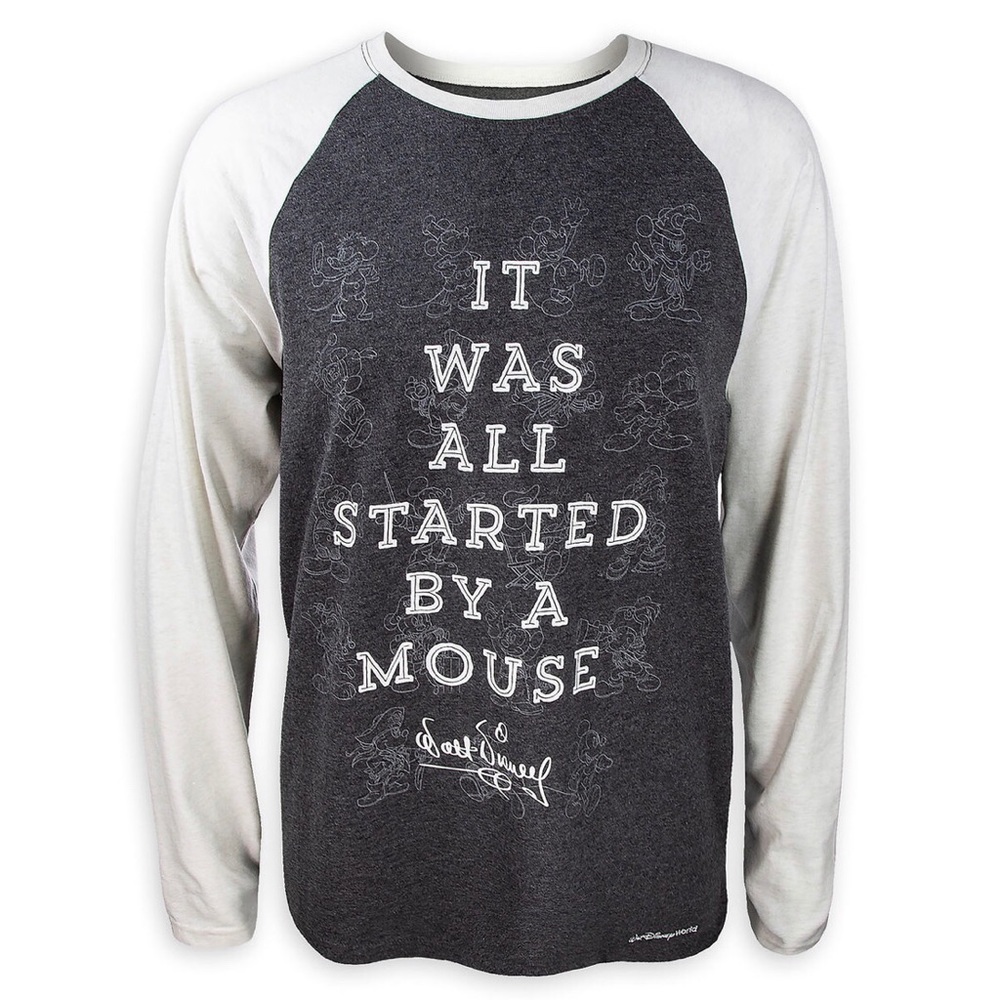 🥳Mickey Mouse Through the Years Raglan T-s…
